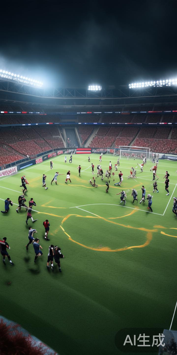 在电竞足球中，没有完美的防守或进攻。对手的策略变化